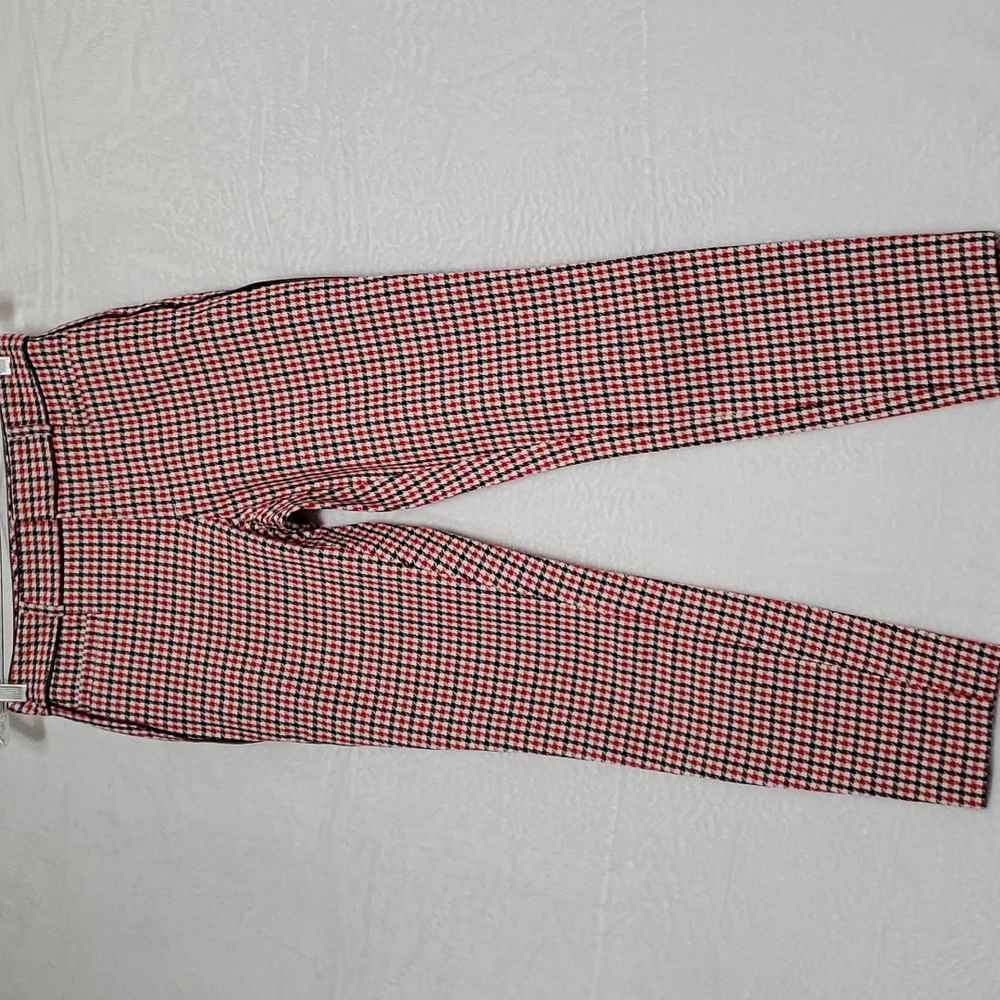Banana Republic Plaid Skinny Pants 0